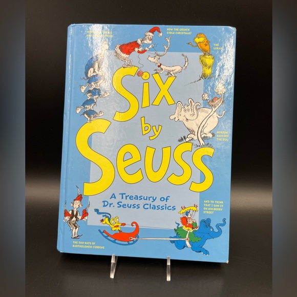 Six by Seuss A Treasury of Dr. Seuss Classics hardcover Childrens Book - Picture 1 of 14